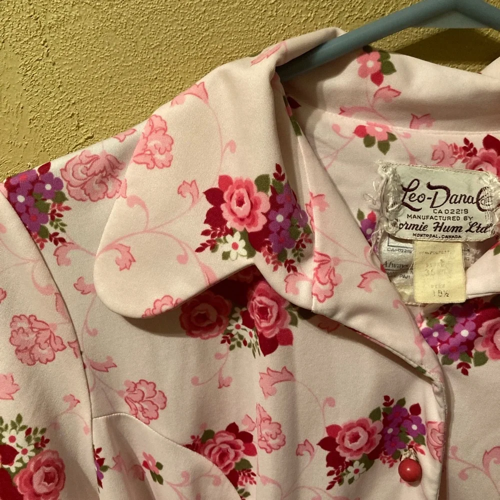 Vintage 70s Floral Dress - Picture 9 of 16